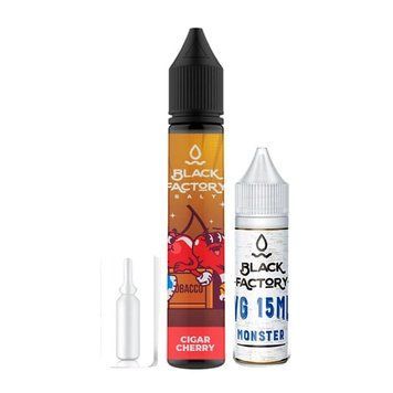 Набір Black Factory Cigar Cherry (Вишня Тютюн) 30 мл 50 мг 2948 фото