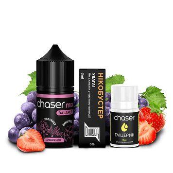Набор Chaser Mix (Клубника Виноград) 30мл 50мг 761 фото