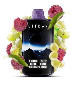 Elf Bar Moon Night 40000 Grape Raspberry (Виноград Малина) 2274 фото