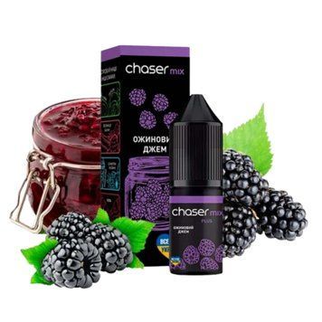 Жидкость Chaser Mix Salt 10 мл 60 мг со вкусом Ежевичного Джема (Blackberry Jam) 205 фото