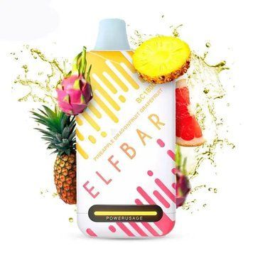 Elf Bar BC18000 Pineapple Dragon fruit Grapefruit (Ананас Драконовый фрукт Грейпфрут) 1285 фото