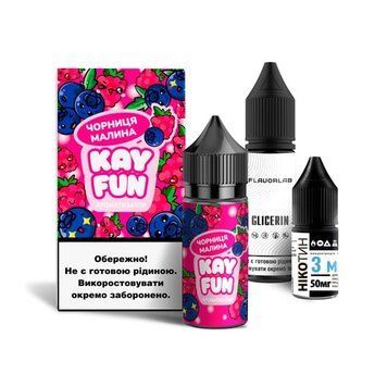 Набір Flavorlab Kayfun Чорниця Малина (Blueberry Raspberry) 30 мл 50 мг 3111 фото