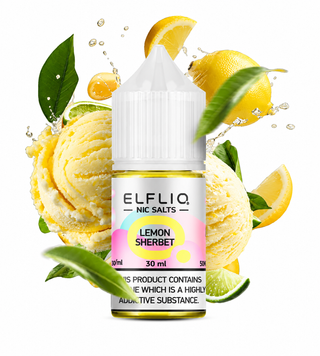 ELFLIQ Lemon Sherbet (Лимонный шербет) 30 мл 50 мг 3475 фото