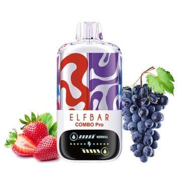 Elf Bar Combo Pro 30000 Strawberry & Grape (Клубника и виноград) 2356 фото