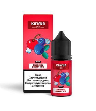 Набір Flavorlab Kayfun Ice Blueberry Cherry Ice (Чорниця Вишня Лід) 30 мл 50 мг 3114 фото