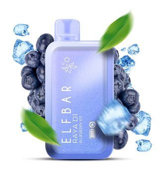 ELF BAR RAYA D1 Blueberry Ice (Черника Лёд) 85 фото