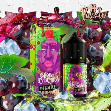 Набір In Bottle Puzzle Grape Concord (Синій виноград) 30 мл 50 мг 3200 фото