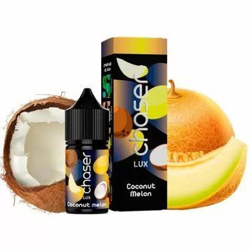 Жидкость Chaser Lux 11 мл 50 мг со вкусом Кокоса и Дыни (Coconut Melon) 213 фото