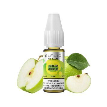 Elf Liq 10 мл 50 мг Sour Apple (Кислое яблоко) 1296 фото