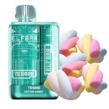 ELF BAR TE5000 Cotton Candy (Сахарная вата) 901 фото