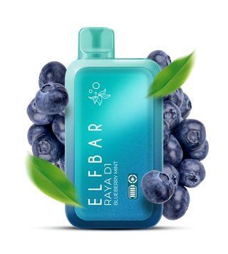 ELF BAR RAYA D1 Blueberry Mint (Черника Мята) 86 фото