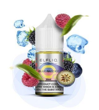 ELFLIQ Blue razz lce (Блакитна малина з холодом) 30 мл 50 мг 1485 фото