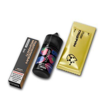 Набір чейзер Lux 30 мл 50 мг зі смаком Чорниця Малина (Blueberry Raspberry) 2205 фото