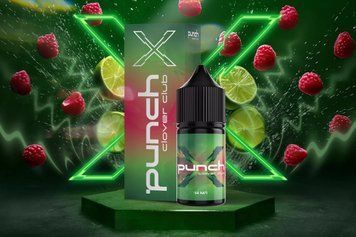 Набір Punch X Clover Club (Малина Лайм Хвоя) 30 мл 50 мг 2983 фото