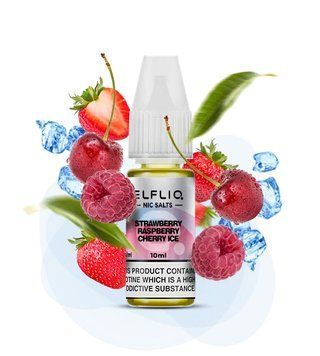 Elf Liq 10 мл 50 мг Strawberry Raspberry Cherry Ice (Полуниця Малина Вишня Лід) 1675 фото
