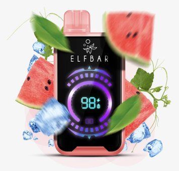 ELF BAR RAYA D2 20 000 Watermelon Ice (Арбуз Лед) 1250 фото