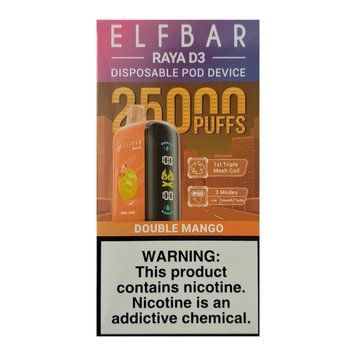 Elf bar GH25000 Raya D3 Double Mango (Два Манго) 1204 фото