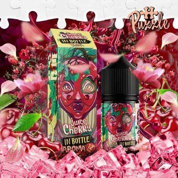 Набір In Bottle Puzzle Juice Cherry (Вишневий сік) 30 мл 50 мг 3202 фото